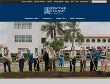 Tablet Screenshot of chaminade.edu