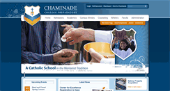 Desktop Screenshot of chaminade.org